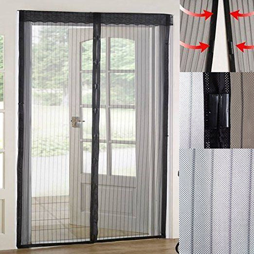 1+1 GRATIS PERDEA PLASA ANTI-INSECTE CU MAGNET 210cm x100cm