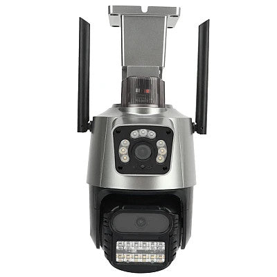 2 X CAMERA SUPRAVEGHERE DUBLA 8MP ULTRA HD ZOOM 5X WIFI