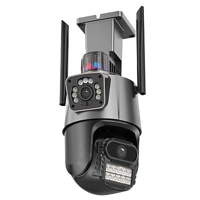 2 X CAMERA SUPRAVEGHERE DUBLA 8MP ULTRA HD ZOOM 5X WIFI