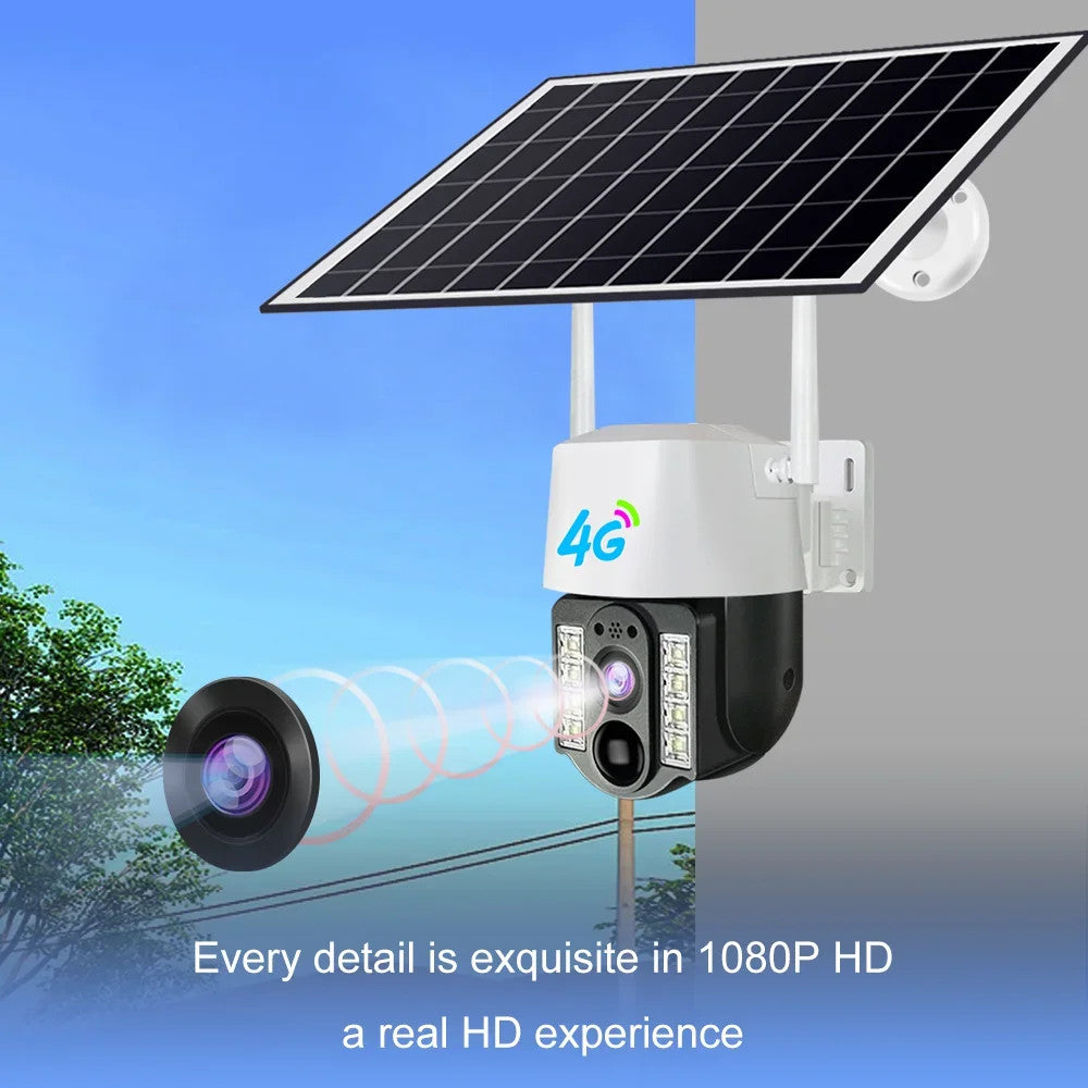 CAMERA DE SUPRAVEGHERE 4G CU PANOU SOLAR VC3-4G-5MP
