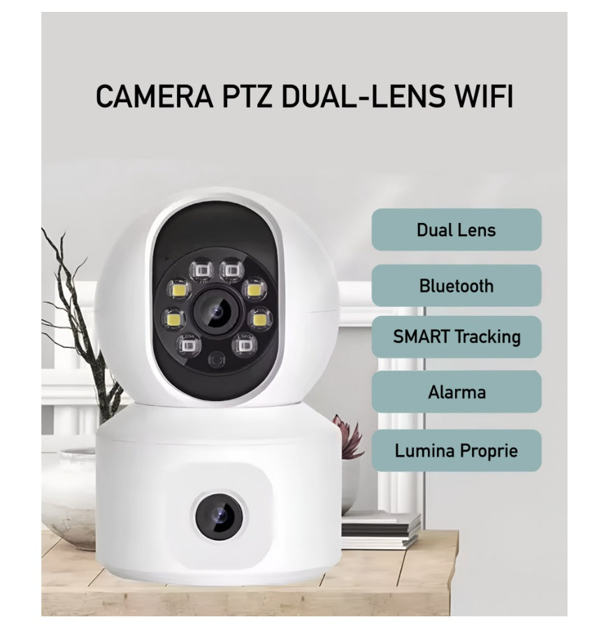 CAMERA DE SUPRAVEGHERE DUBLA 5MP LAH-R11 ICSEE