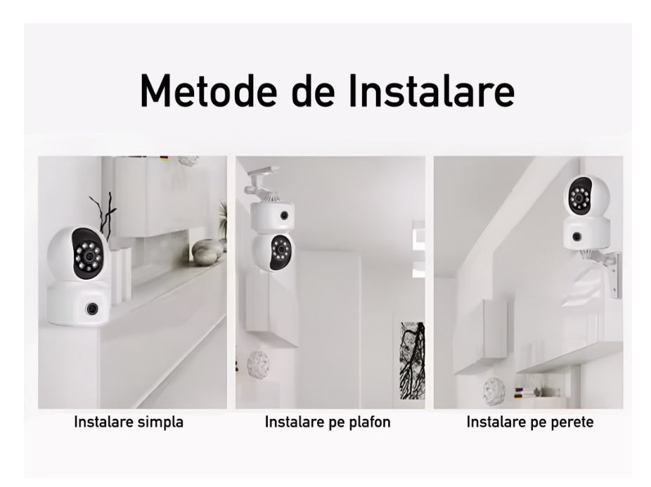 CAMERA DE SUPRAVEGHERE DUBLA 5MP LAH-R11 ICSEE