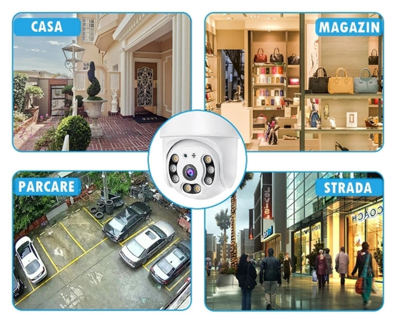 CAMERA SUPRAVEGHERE WIFI VELARIX / CABLU INTERNET 5MP