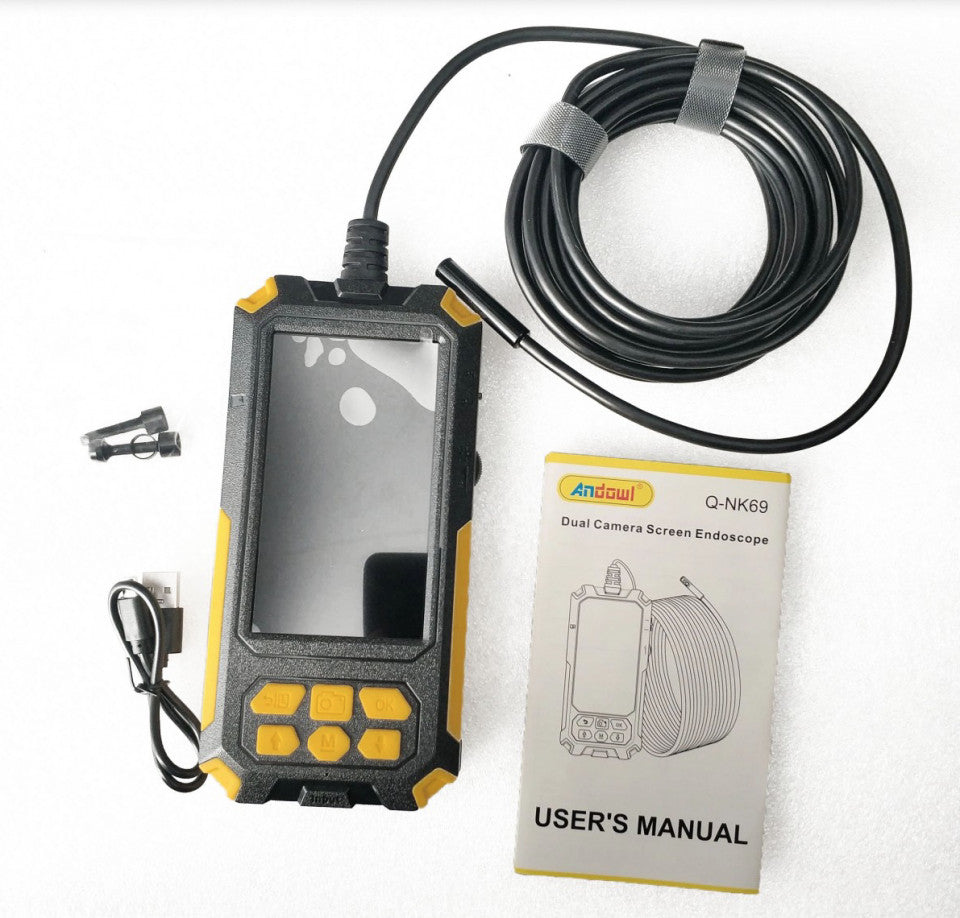Endoscop Andowl Q-NK69 2K-HD, lungime cablu 5m, impermeabil IP67
