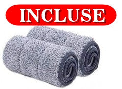 GALEATA CU MOP PLAT SI STORCATOR + 2 LAVETE MICROFIBRA