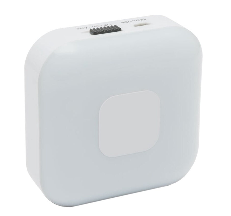 Lampa de veghe LED, cu acumulator, senzor tactil, USB, 400 mAh, Alb