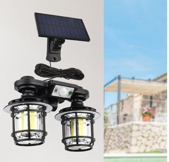 LAMPA SOLARA DECORATIVA 192 LED COB CU TELECOMANDA JD-2217