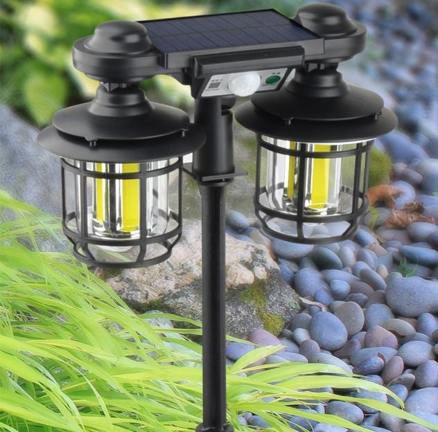 LAMPA SOLARA DECORATIVA 192 LED COB CU TELECOMANDA JD-2217
