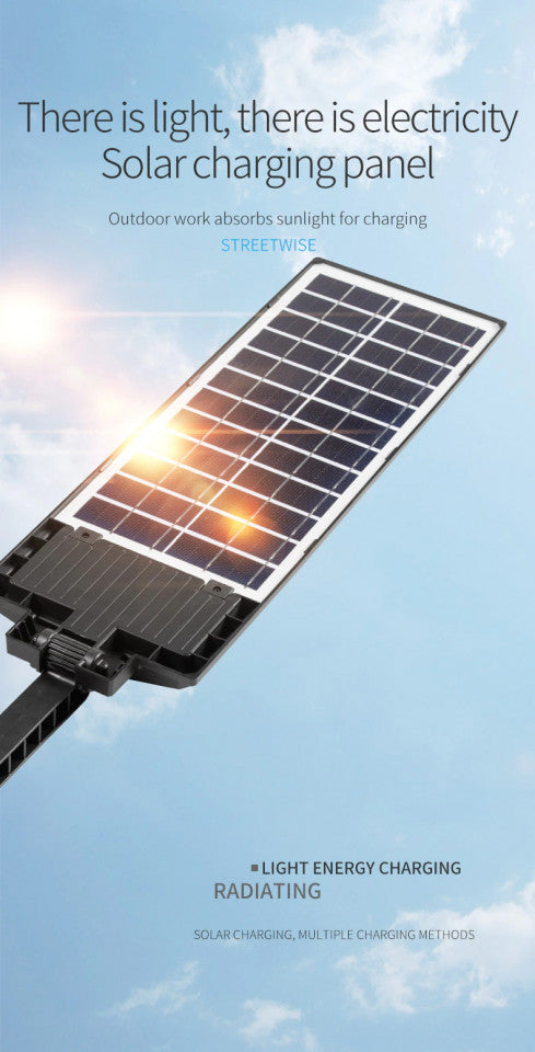 LAMPA SOLARA TIP STRADAL 500w 10 CASETE LED SMD