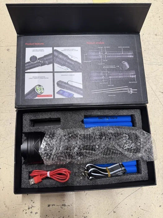 LANTERNA ALUMINIU,ULTRA POWER MAX SPIDER 90W 1000M