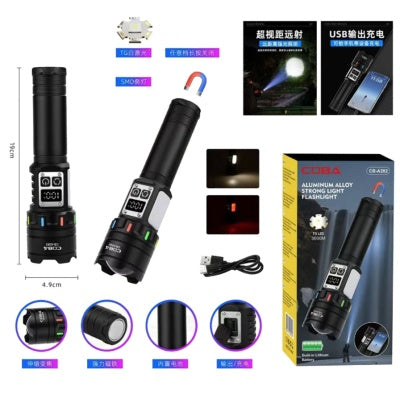Lanterna de mana CB A282 cu baza magnetica si led puternic