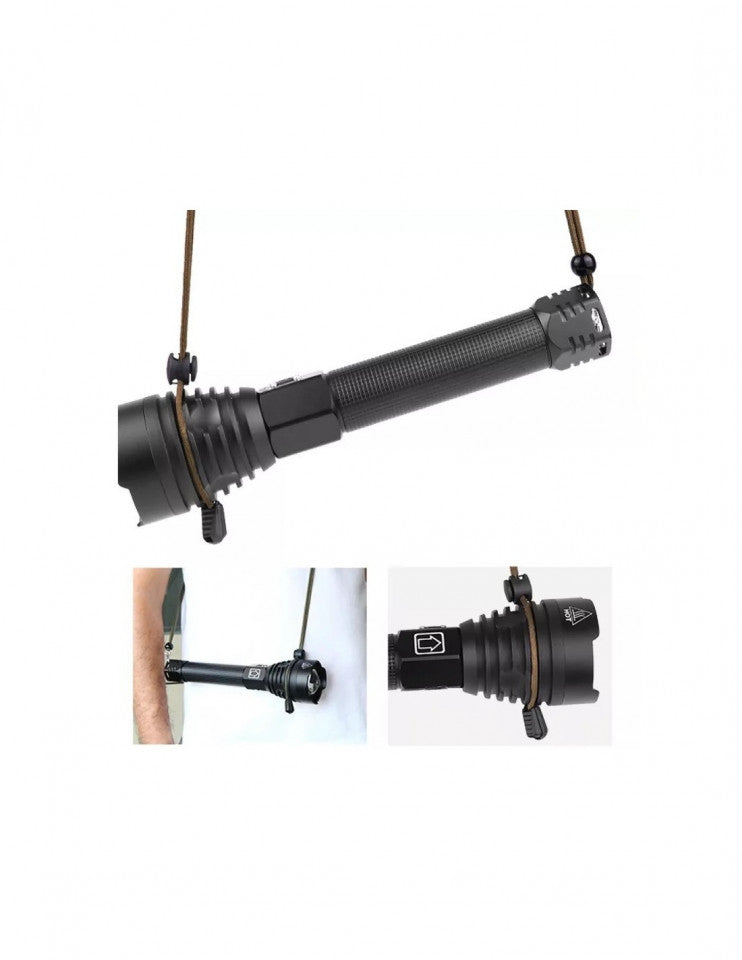 Lanterna MMC P90-2 LED CREE 6000 lm Profesional Waterproof