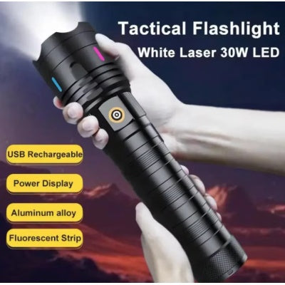 Lanterna portabila de mare capacitate CB X110 Raza de iluminare 1000m putere 30w