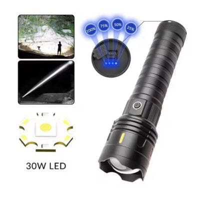 Lanterna portabila de mare capacitate CB X110 Raza de iluminare 1000m putere 30w