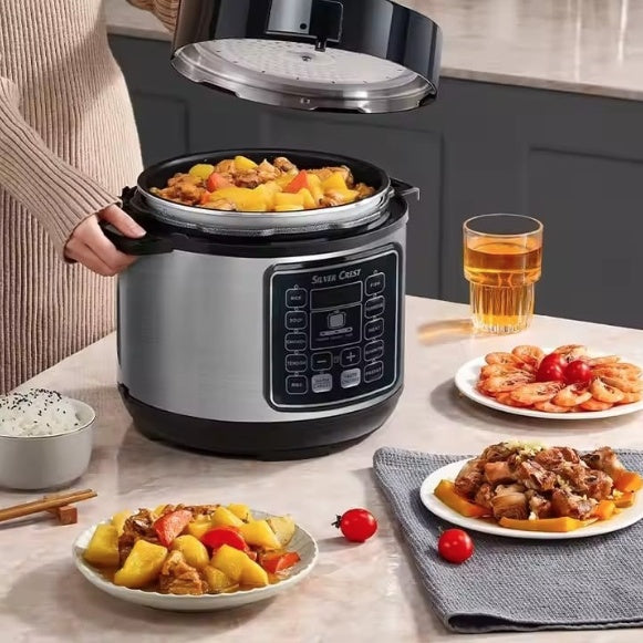 OALA SUB PRESIUNE ELECTRICĂ MULTIFUNCȚIONALĂ 14 ÎN 1 , 6L, DISPLAY LED