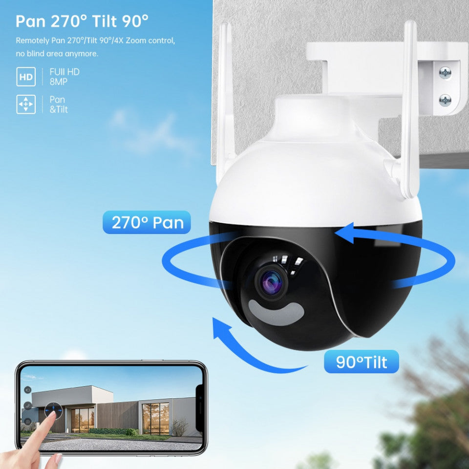 PACHET 2 X CAMERA SUPRAVEGHERE ASM NEWGENERATION 8MP