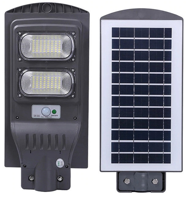 Pachet 2 x Lampa stradala cu picior metalic 60w