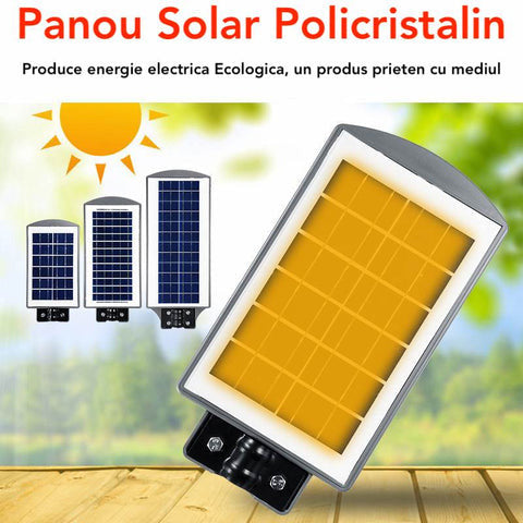 Pachet 2 x Lampa stradala cu picior metalic 60w