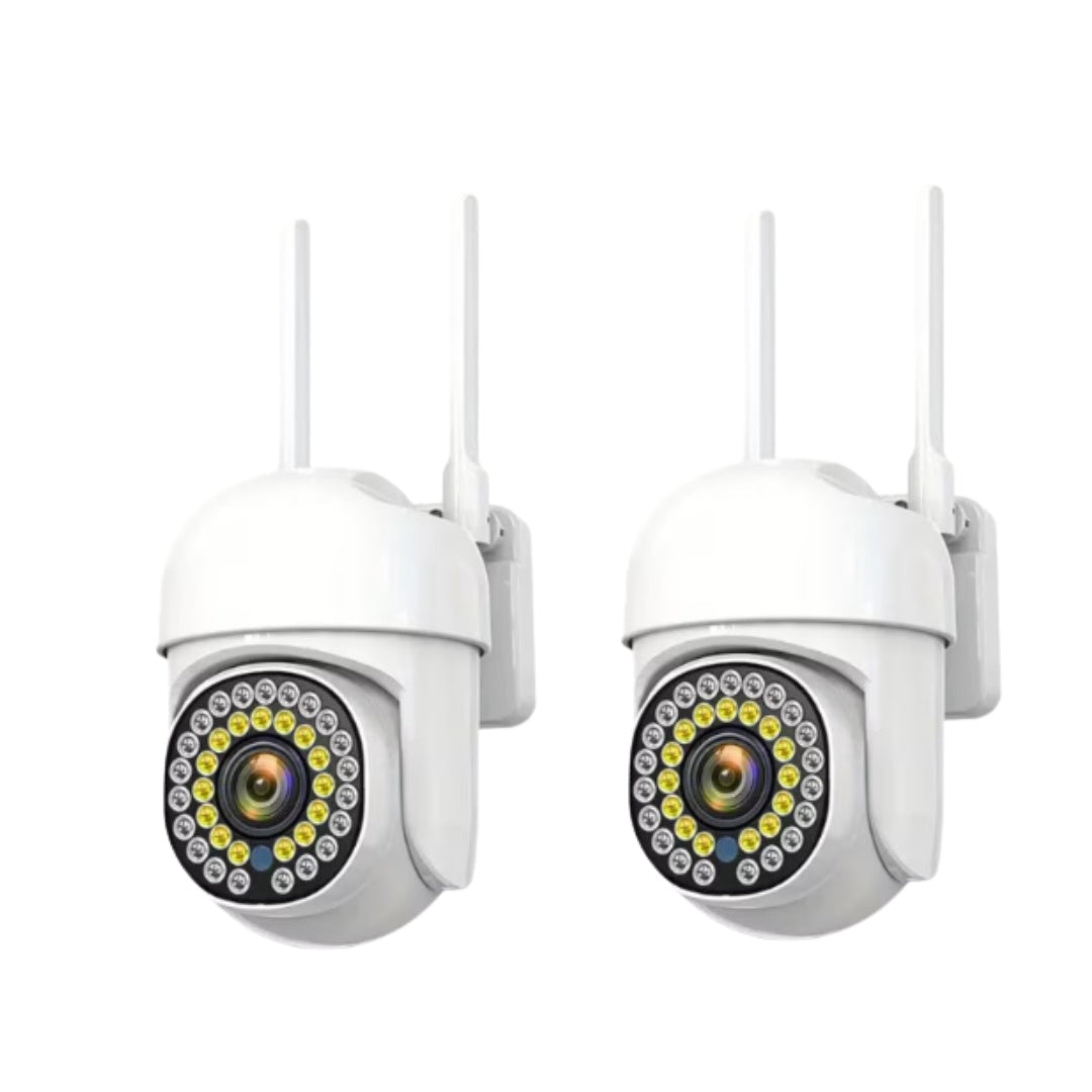 Pachet 4 x Cameră de Supraveghere Smart WIFI, 36 LED-uri, HD, IP66