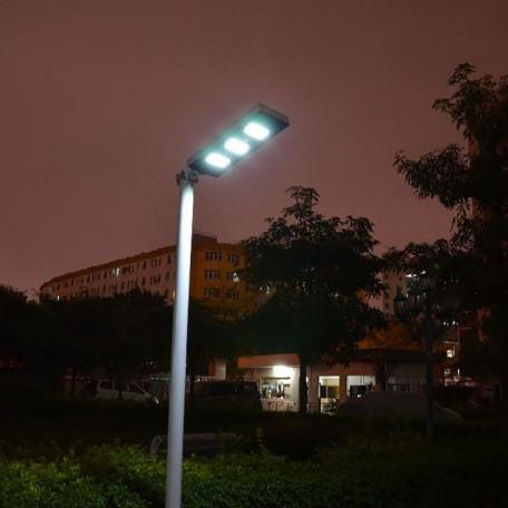 Pachet 4 x Lampa stradala cu picior metalic 90w