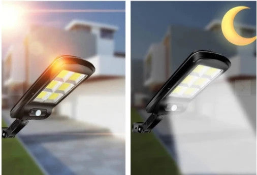 PACHET PROIECTOR SOLAR 120 LED + LAMPA TIP STRADALA 30W