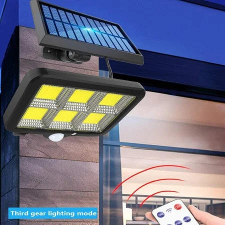PACHET SOLAR 2 LAMPI + 2 PROIECTOARE + LANTERNA CADOU