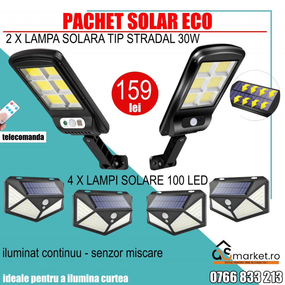 PACHET SOLAR ECO