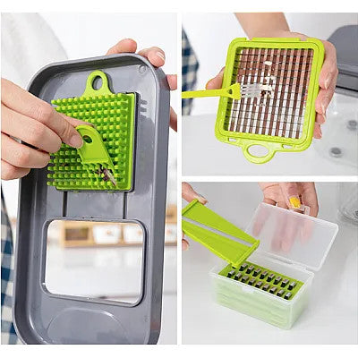RAZATOARE MULTIFUNCTIONALA 22 PIESE VEGGIE SLICER