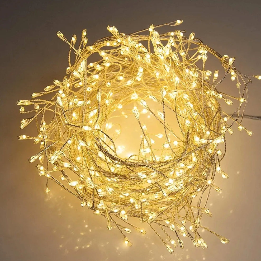 Rola Ghirlandă LED 1000 Mini 50m – Fir cupru, Iluminat Interior/Exterior, Culori Disponibile: Alb Cald, Alb Rece, Multicolor