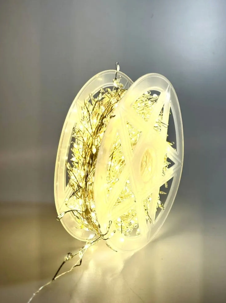 Rola Ghirlandă LED 1000 Mini 50m – Fir cupru, Iluminat Interior/Exterior, Culori Disponibile: Alb Cald, Alb Rece, Multicolor