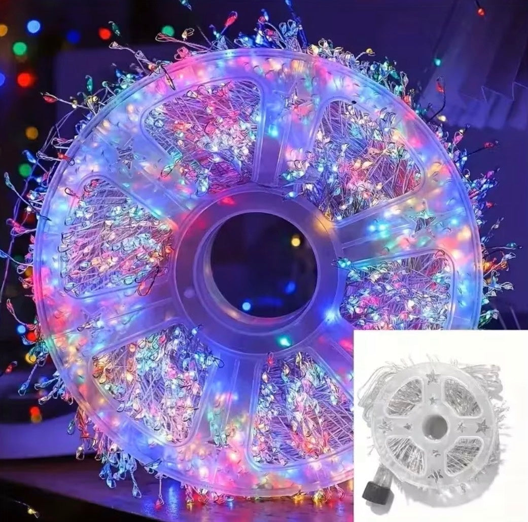 Rola Ghirlandă LED 1000 Mini 50m – Fir cupru, Iluminat Interior/Exterior, Culori Disponibile: Alb Cald, Alb Rece, Multicolor