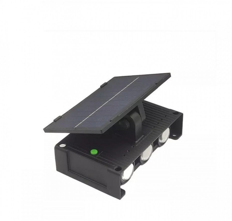 SET 2 LAMPI SOLARE DECORATIVE DE PERETE CU 6 LED