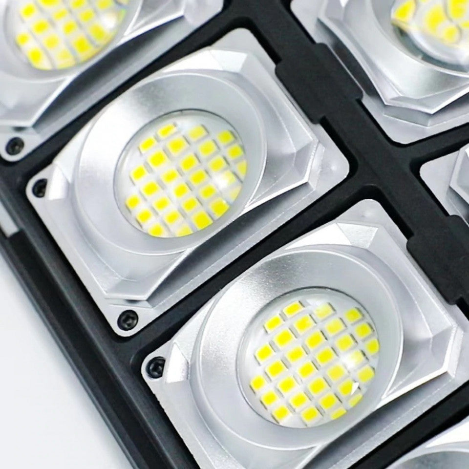 SET 2 X LAMPA SOLARA TIP STRADAL 500W 10 CASETE LED SMD