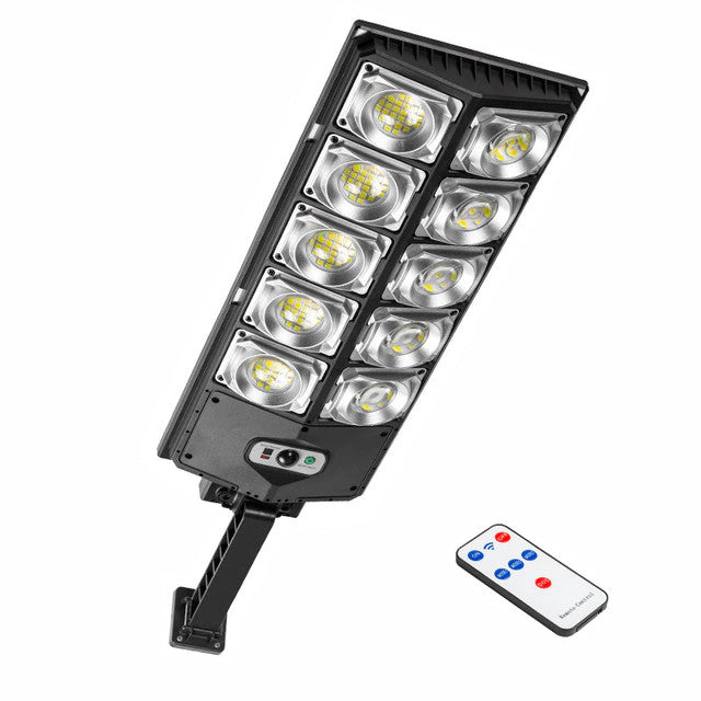 SET 2 X LAMPA SOLARA TIP STRADAL 500W 10 CASETE LED SMD