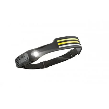 Set 2 x lanterna cap cu 3 benzi LED senzor miscare