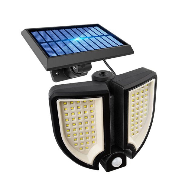 SET 2 X PROIECTOR SOLAR 60W - SENZOR MISCARE - TELECOMANDA