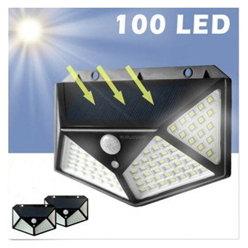 SET 3 LAMPI SOLARE 100 LED-URI