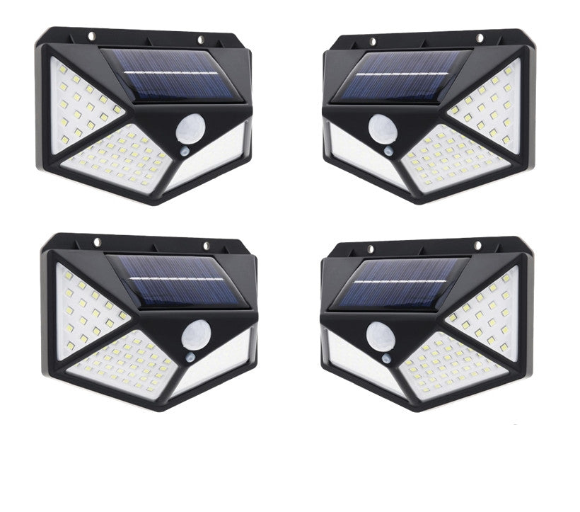 SET - 4 LAMPI SOLARE 100 LED-URI