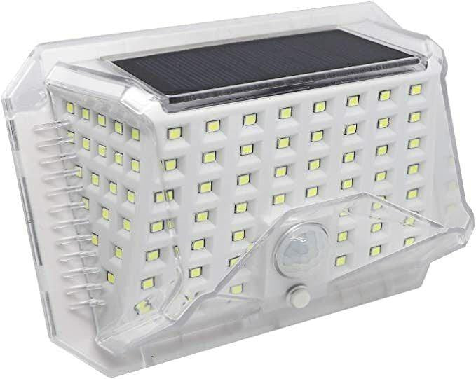 SET 4 LAMPI SOLARE 90 LED SMD SI SENZOR MISCARE