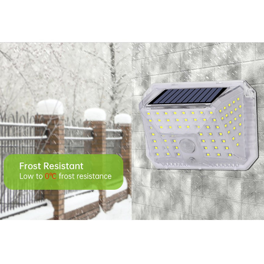 SET 4 LAMPI SOLARE 90 LED SMD SI SENZOR MISCARE