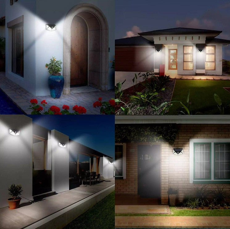 SET 5 LAMPI SOLARE 100 LED-URI