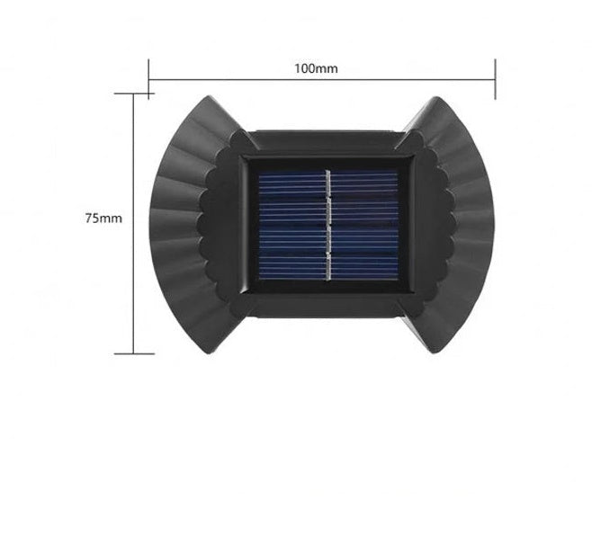 SET 8 LAMPI SOLARE BIDIRECTIONALE SCOICA