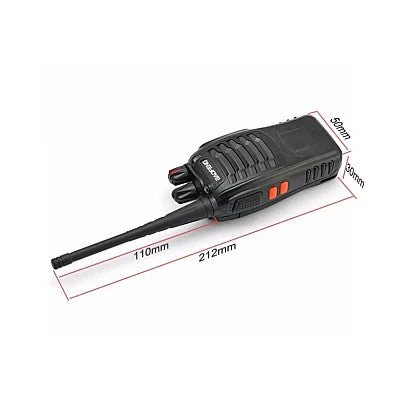 Set doua statii radio emisie receptie portabile Baofeng BF 888S
