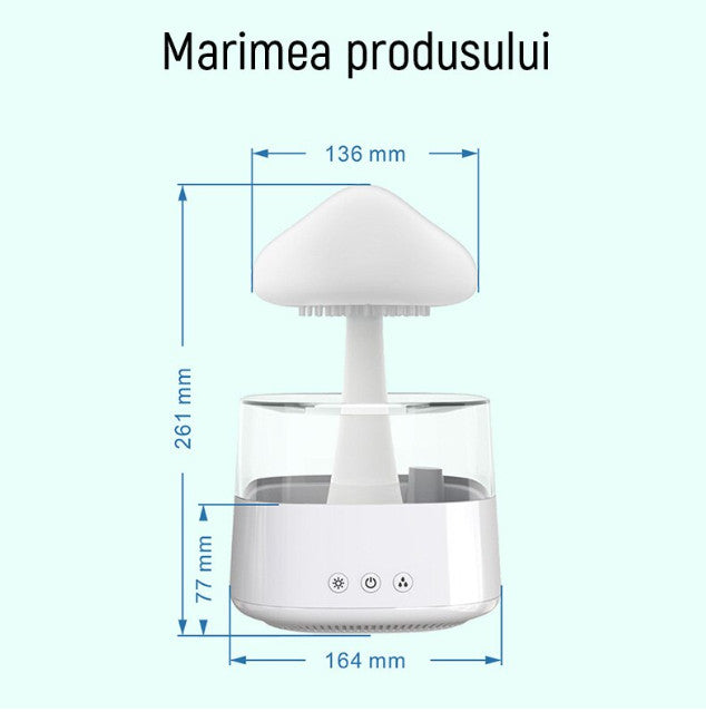 UMIDIFICATOR EFECT STROPI PLOAIE - REDUCE ANXIETATEA
