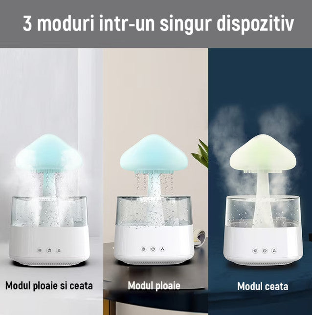 UMIDIFICATOR EFECT STROPI PLOAIE - REDUCE ANXIETATEA