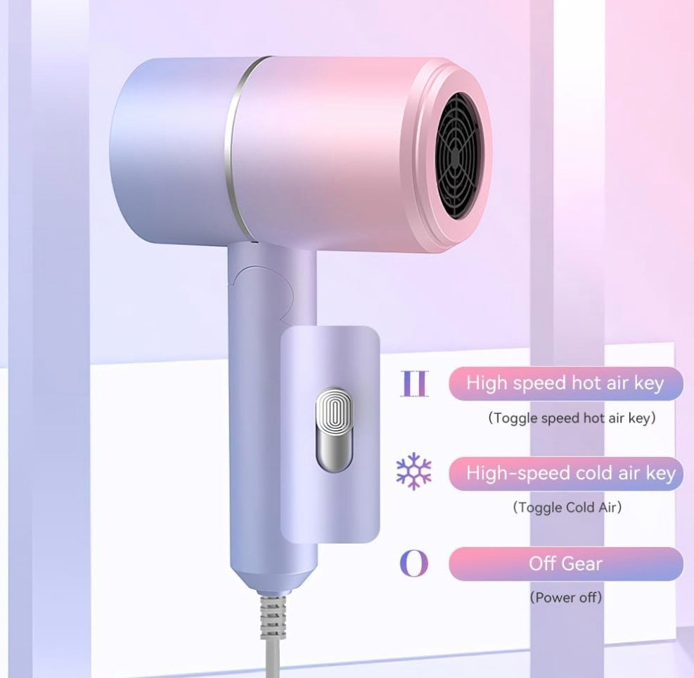 Uscator de Par Profesional Pliabil – Design Gradient Modern 1400W